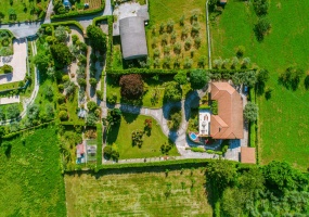 incantevole proprietà immersa nel verde nel cuore dei Castelli Romani dal panorama esclusivo. La meravigliosa residenza e\' circondata da un parco incantevole di circa 5200 metri quadri e dalla terrazza panoramica di 95 metri circa sulla quale e\' adagiata una vasca idromassaggio riscaldata fino a 42 gradi dalla quale si puo\' godere il panorama fino alle isole pontine. La villa si sviluppa su due piani.